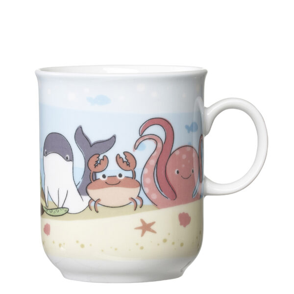 Ritzenhoff en Breker beker met oor ONDERWATERWERELD, 270 ml