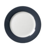 Ritzenhoff en Breker dessertbordje DOPPIO ANTHRACIET, 205 mm