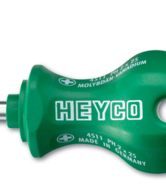 HEYCO kruisschroevendraaier, PH 02, Molybdeen/Vanadium
