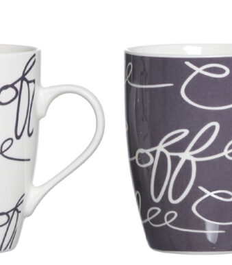 Ritzenhoff & Breker koffiemok CORNELLO GREY, 330 ml