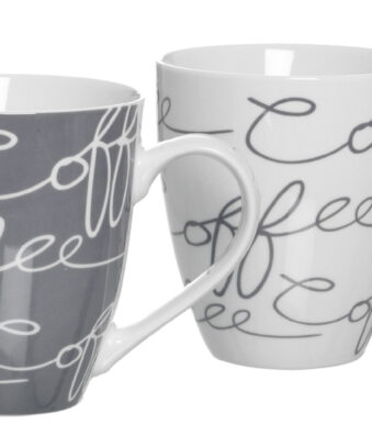 Ritzenhoff & Breker Jumbo-koffiekopje CORNELLO GREY, 600 ml