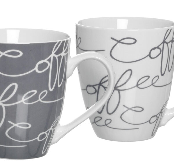 Ritzenhoff & Breker Jumbo-koffiekopje CORNELLO GREY, 600 ml