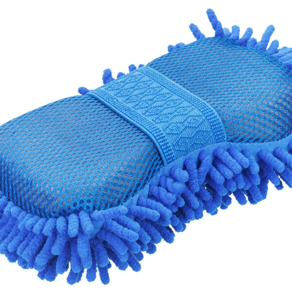 IWH microvezelspons, 250 x 120 x 60 mm, blauw