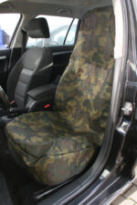 IWH autostoel beschermer 'Camouflage', olijfgroen