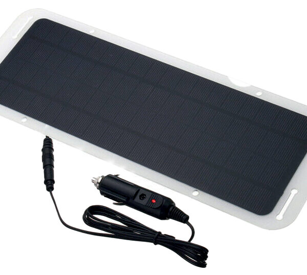 IWH Auto Solar Batterijbeschermer 12V / 5 Watt met USB