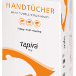 Tapira papieren handdoeken Plus, 240 x 230 mm, V-vouw, wit
