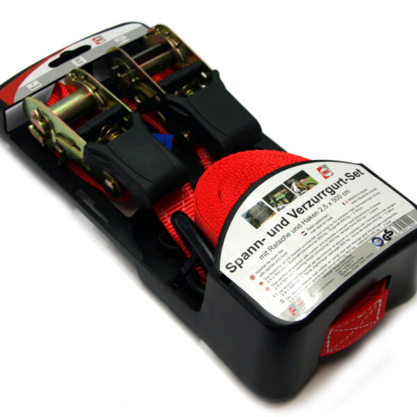 IWH spanband met ratel/haken, 25 mm x 5,0 m