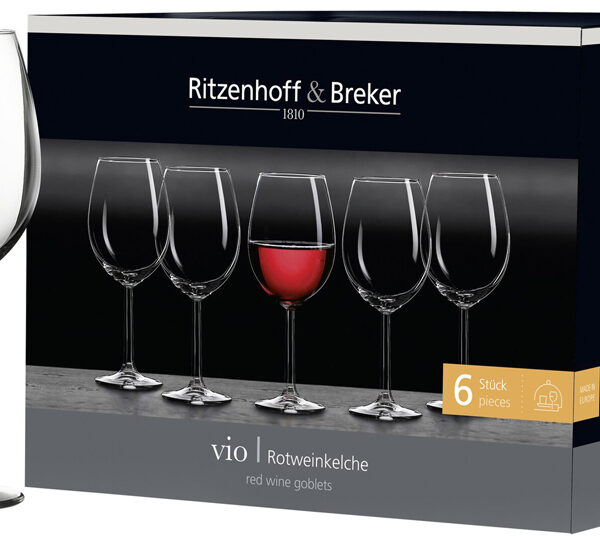 Ritzenhoff en Breker rode wijnglas VIO, 430 ml