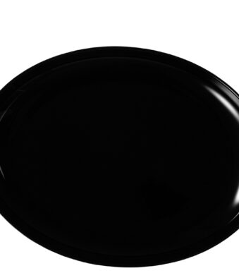 Ritzenhoff en Breker serveerplateau 4EVERY DAY, zwart, ovaal, 340 mm