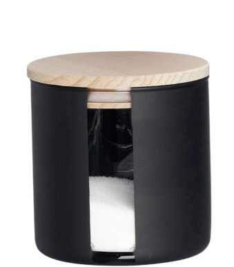 Ritzenhoff & Breker voorraadpot JYTTE ZWART, 600 ml