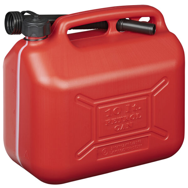 IWH brandstofkan, kunststof, 10 l, rood