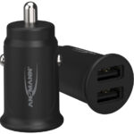 ANSMANN USB-auto-lader In-Car-Charger CC212, 2x USB