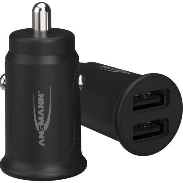 ANSMANN USB-auto-lader In-Car-Charger CC212, 2x USB