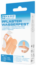 HARO pleisterstrips watervast, beige, pakje van 20