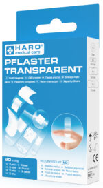 HARO pleister transparant, waterafstotend, pakje van 20