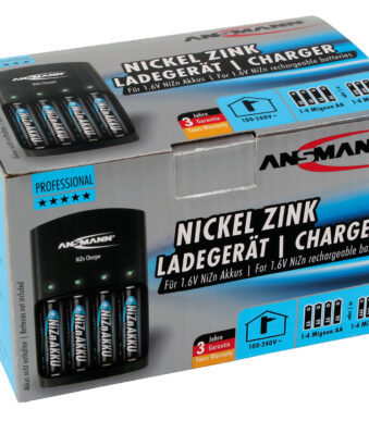 ANSMANN oplader 'NiZn CHARGER', voor Nikkel-Zink-batterijen