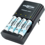 ANSMANN slimme oplader Powerline 4 Smart, zwart