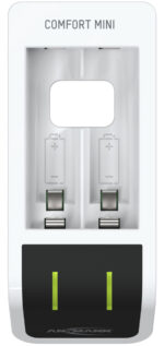 ANSMANN snellader Comfort Mini, wit/zwart