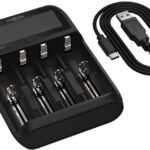 ANSMANN oplader 'Lithium 4', voor NiMH en Li-Ion accu's