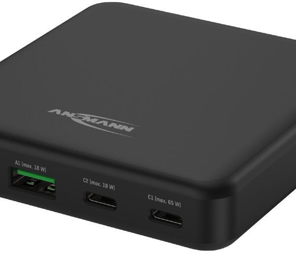 ANSMANN USB-oplader Desktop Charger DC465PD, zwart
