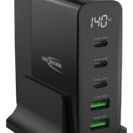 ANSMANN USB desktop oplader DC5140PD, 5 poorts, 140 watt