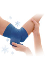 HARO koelende bandage, 100 mm x 2,7 m, blauw