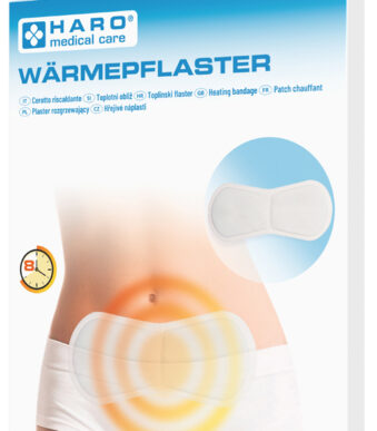 HARO warmtepleister, 220 x 95 mm, wit