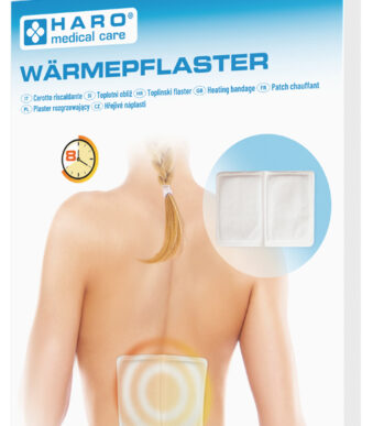 HARO warmtepleister, 130 x 190 mm, wit