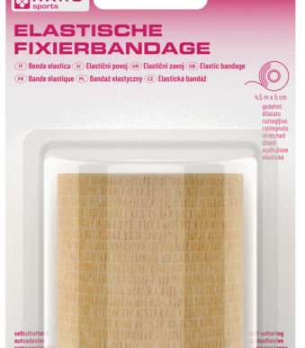 HARO elastische fixeerbandage, 50 mm x 4,5 m, beige