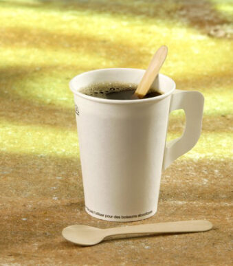 PAPSTAR houten-theelepels ´pure´, lengte: 110 mm