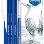 STAEDTLER potlood-set Mars Lumograph aquarel, 3,6 mm, 3 stuks