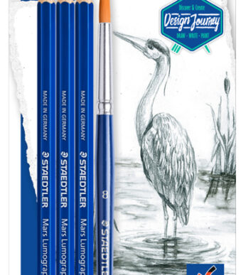 STAEDTLER potlood-set Mars Lumograph aquarel, 3,6 mm, 3 stuks