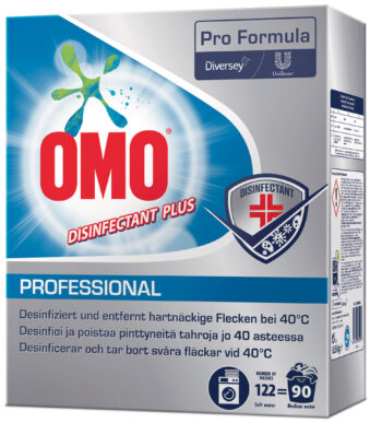 OMO Professional waspoeder Desinfectant, 90 WL, 8,55 kg