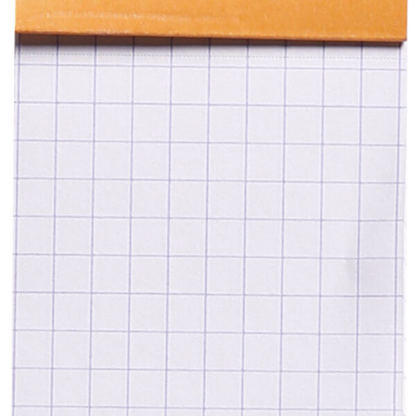 RHODIA schrijfblok no. 10, DIN A8, geruit, oranje