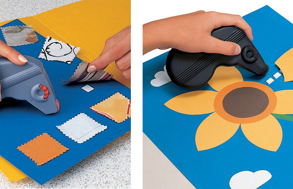 HERMA Vario lijmroller, blauw, permanent hechtend, lijmpads 13 x 12 mm