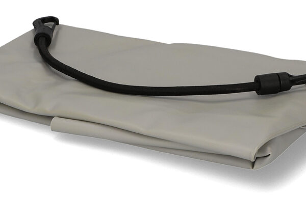 cartrend caravan-disselhoes, van kunststof, grijs