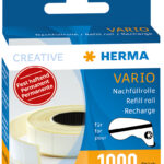 HERMA navulrol voor Vario lijmroller, permanent hechtend, lijmpads 13 x 12 mm