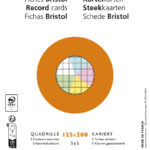 EXACOMPTA systeemkaarten, 125 x 200 mm, geruit, kleuren assorti