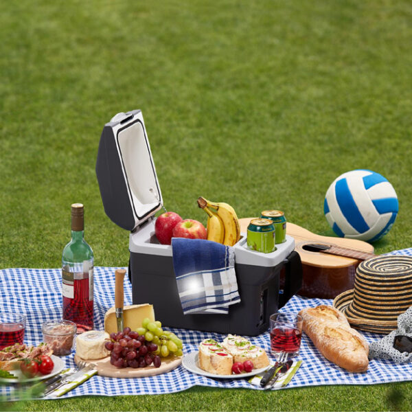 AEG Bordbar BK 6, koelbox, verwarmingsbox inhoud: 6 liter, zwart