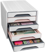 CEP schuifladenbox Smoove Mineraal, 5 lades, poederroze