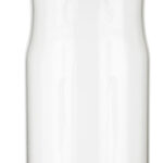 APS glazen karaf met deksel, 1,0 liter, glas/roestvrij staal