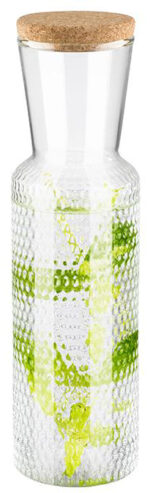 APS glazen karaf DOTS, 0,9 liter, glashelder