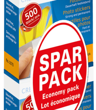 HERMA fotoplakkertjes in voordeelpak, 2 x 500 stuks