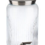 APS drankdispenser, 3,8 liter, glas/roestvrij staal