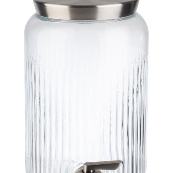 APS drankdispenser, 3,8 liter, glas/roestvrij staal