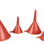 cartrend trechterset met luchtgroeven, 4-delig