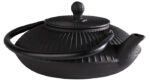 APS theepot ASIA, van gietijzer, 0,8 liter, zwart