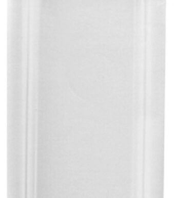 PAPSTAR kartonnen bordje ´pure´ rechthoekig, 80 x 210 mm, wit