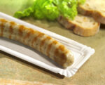 PAPSTAR kartonnen bordje ´pure´ rechthoekig, 80 x 210 mm, wit