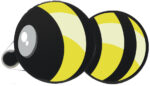 HERMA lijmroller ´Lijmbij´, bijenmotief, verwijderbaar, 9 mm x 15 m